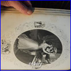 Vintage Antique 1859 Shakespeare Complete Works 2 volumes. Comedy and tragedy