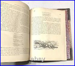 Vintage Antique 1876 Don Quixote Illustrated by Gustave Dore Presentation Book
