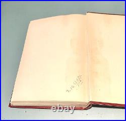 Vintage Antique 1896 Tom Grogan by F. Hopkinson Smith Hardcover Book Signed Old