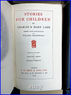 Vintage Antique 1903-1921 12 Vol Charles Lamb Selected Works William Macdonald