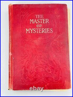 Vintage Antique 1912 The Master of Mysteries 1st Ed. Queen's Quorum Gelett Book