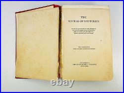 Vintage Antique 1912 The Master of Mysteries 1st Ed. Queen's Quorum Gelett Book