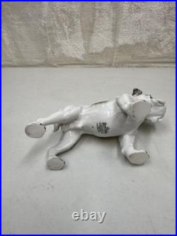 Vintage Antique 1930-40's Rosenthal English Bulldog Porcelain Germany 6 MINT