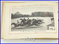 Vintage Antique 1930 Centennial Anniversary Maryland Jockey Club Pimlico Book