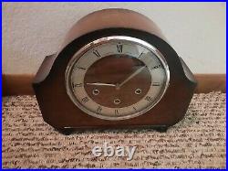Vintage Antique Alexander Clark English Great Britain Made Mantel Clock