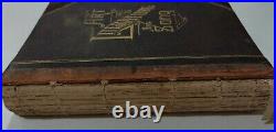 Vintage Antique American library of art literature & song Vol. VI 1886 Book Rare