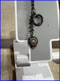 Vintage Antique English 900/800 Silver Watch Chain 9.1g 8