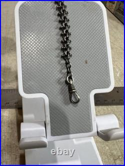 Vintage Antique English 900/800 Silver Watch Chain 9.1g 8