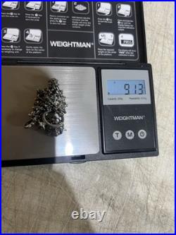 Vintage Antique English 900/800 Silver Watch Chain 9.1g 8