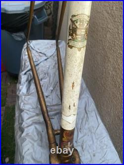 Vintage Antique English Bicycle Frame And Fork