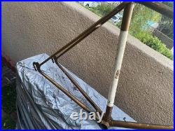 Vintage Antique English Bicycle Frame And Fork