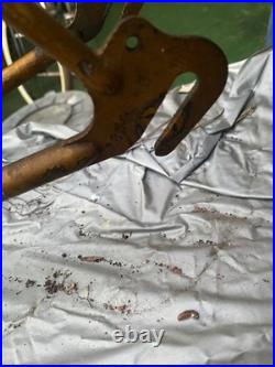 Vintage Antique English Bicycle Frame And Fork