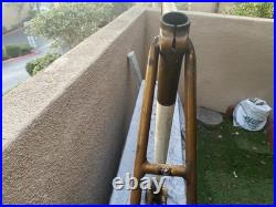 Vintage Antique English Bicycle Frame And Fork