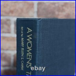 Vintage Antique English Book for Interior Decor, Thick Black Cover, C Condition