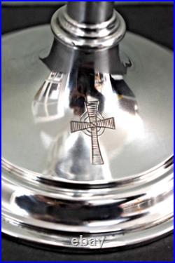 Vintage Antique English Chalice, Cup Sterling Silver, 7 ht. (AH709)