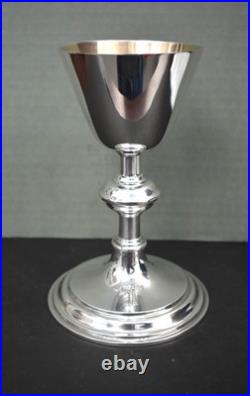 Vintage Antique English Chalice, Cup Sterling Silver, 7 ht. (AH709)
