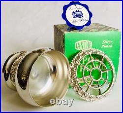 Vintage/Antique English Ian Heath Ltd IANTHE Silver Plated 3.25/8cm Rose Bowl