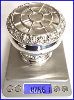 Vintage/Antique English Ian Heath Ltd IANTHE Silver Plated 3.25/8cm Rose Bowl