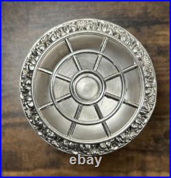 Vintage Antique English Ian Heath Ltd IANTHE Silver Plated Rose Bowl