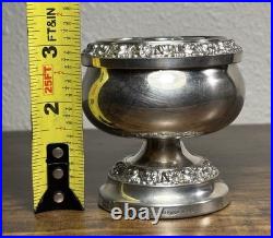 Vintage Antique English Ian Heath Ltd IANTHE Silver Plated Rose Bowl