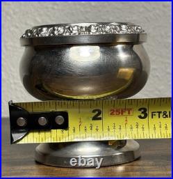 Vintage Antique English Ian Heath Ltd IANTHE Silver Plated Rose Bowl