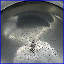 Vintage Antique English Pewter Pint Tankard or Mug, James Yates, 19th Century