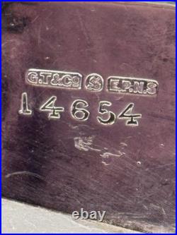 Vintage Antique Style English SHEFFIELD Silverplate 6 Slice Toast Rack