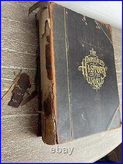 Vintage/Antique The Unrivaled History Of The World Book Vol 2
