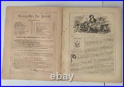 Vintage Antique Vol. 1 No. 4 June 1857 Cosmopolitan Art Journal