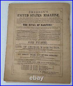 Vintage Antique Vol. 1 No. 4 June 1857 Cosmopolitan Art Journal