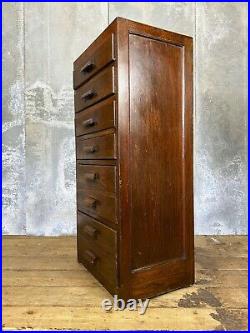 Vintage Antique Wooden Chest of Drawers Cabinet Tallboy Tall boy