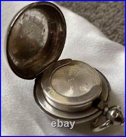 Vintage Antique c1901 English Sterling Silver Sovereign Holder Birmingham