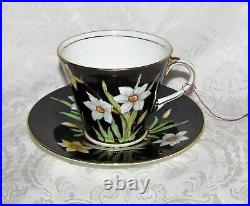 Vintage Aynsley English Porcelain Cup and Saucer Daffodils