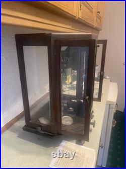 Vintage Balance, English, Mahogany, Scientific Scales, Ste, 1960 STEVENS