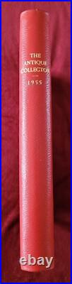 Vintage Book Antique Collector Magazine X6 Bound 1955 Feb Apr June Aug Oct Dec