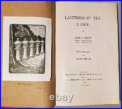 Vintage Book Lanterns By The Lake Joan S. Grigsby 1929 Antique Poetry