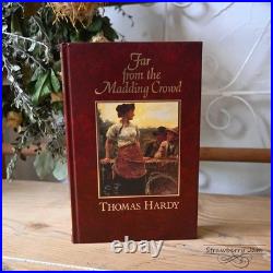 Vintage British Leather Book Antique English Decor Collectible Leatherbound Boo