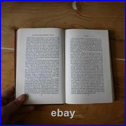 Vintage British Leather Book Antique English Decor Collectible Leatherbound Boo