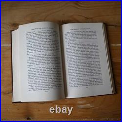 Vintage British Leather Book Antique English Decor Collectible Leatherbound Boo