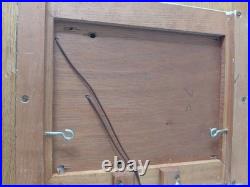 Vintage Butlers Servants Bell Indicator Box 6 Windows