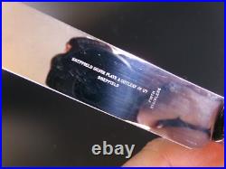 Vintage Cutlery Canteen / Set for 6. Old English pattern. Silver Plated. 1920's