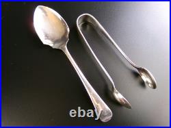 Vintage Cutlery Canteen / Set for 6. Old English pattern. Silver Plated. 1920's