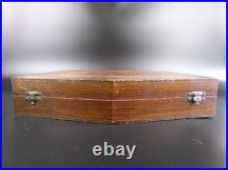 Vintage Cutlery Canteen / Set for 6. Old English pattern. Silver Plated. 1920's