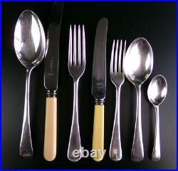Vintage Cutlery Canteen / Set for 6. Old English pattern. Silver Plated. 1930s Vintage Cutlery Canteen / Set for 6. Old English pattern. Silver Plated. 1930s