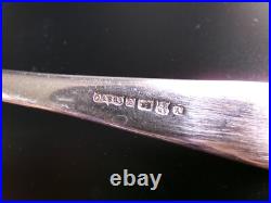 Vintage Cutlery Canteen / Set for 6. Old English pattern. Silver Plated. 1930s