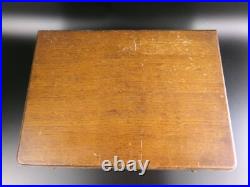 Vintage Cutlery Canteen / Set for 6. Old English pattern. Silver Plated. 1930s