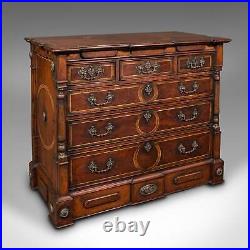 Vintage Decorative Chest of Drawers, English, Drawing Room, Georgian Revival