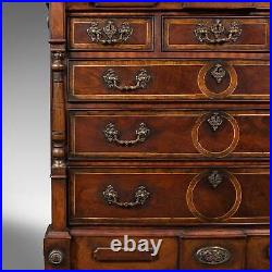 Vintage Decorative Chest of Drawers, English, Drawing Room, Georgian Revival