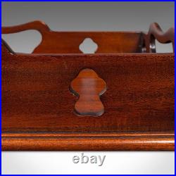 Vintage Decorative Serving Tray, English, Cocktail Platter, Georgian Revival