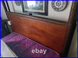 Vintage Double Four Poster Bed Frame With Divan